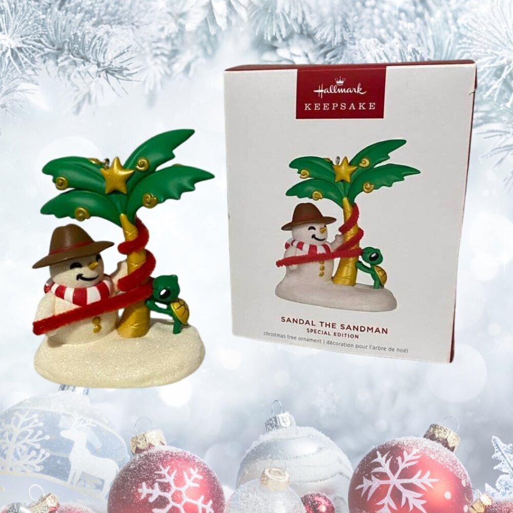 2024 Hallmark Keepsake Ornament – Sandal the Sandman | Special Edition Christmas